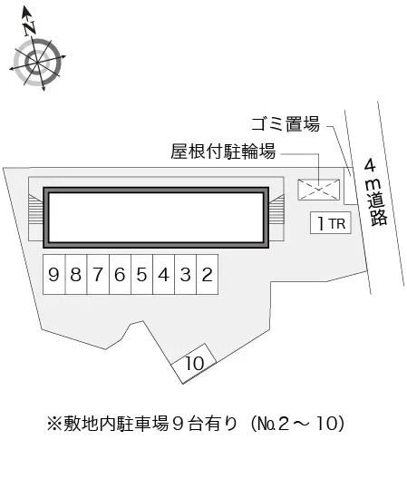 ★手数料０円★東久留米市小山　月極駐車場（LP）